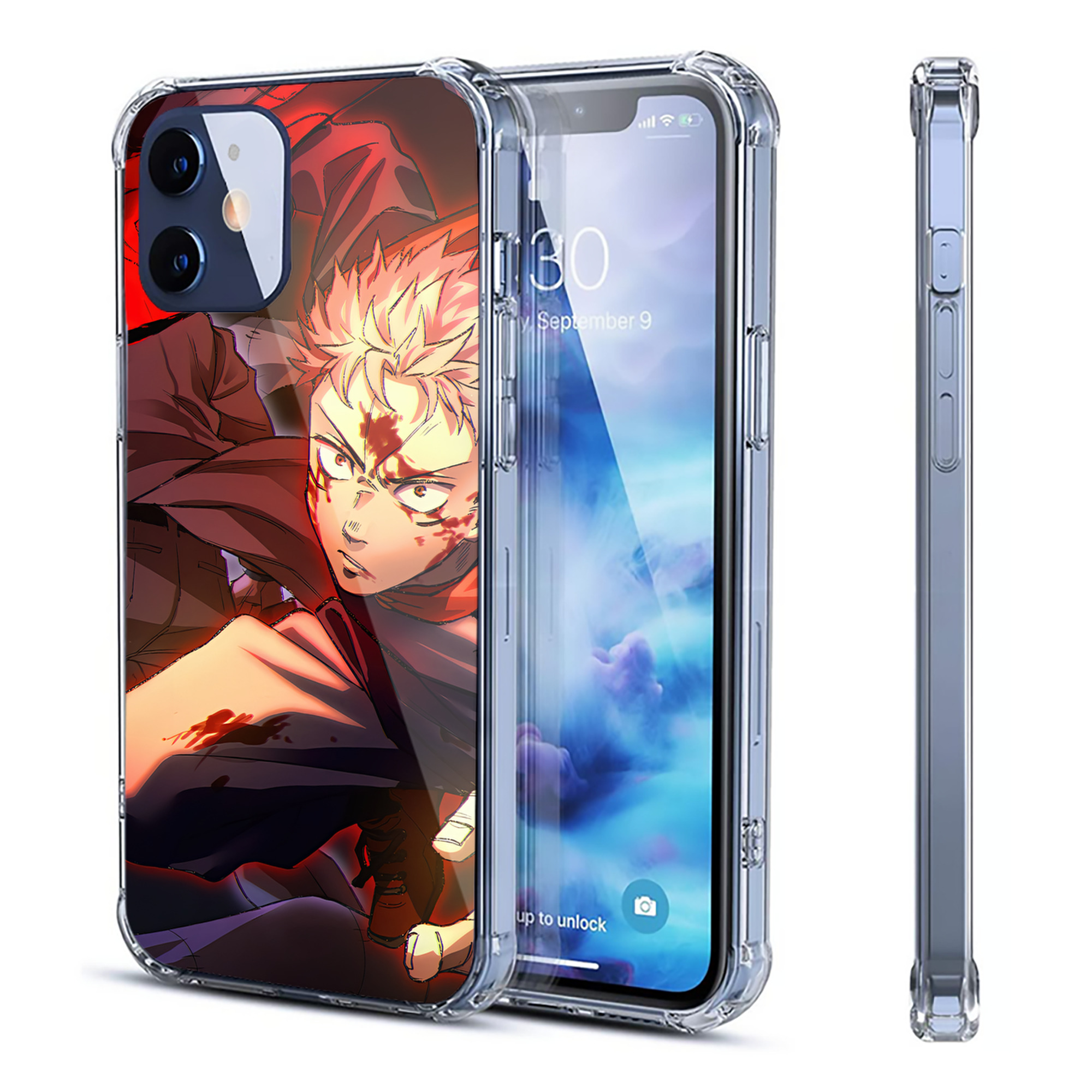 （画像用） SPY×FAMILY间谍家家酒 【iPhone 12シリーズ対応】透明スマホケース（クリアソフトケース）